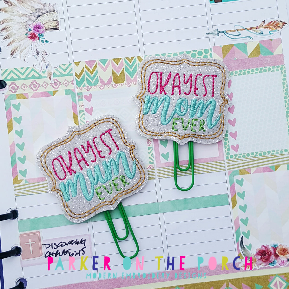 Digital Download- Kitty Cat Feltie & Planner Clip Design – Parker on the  Porch