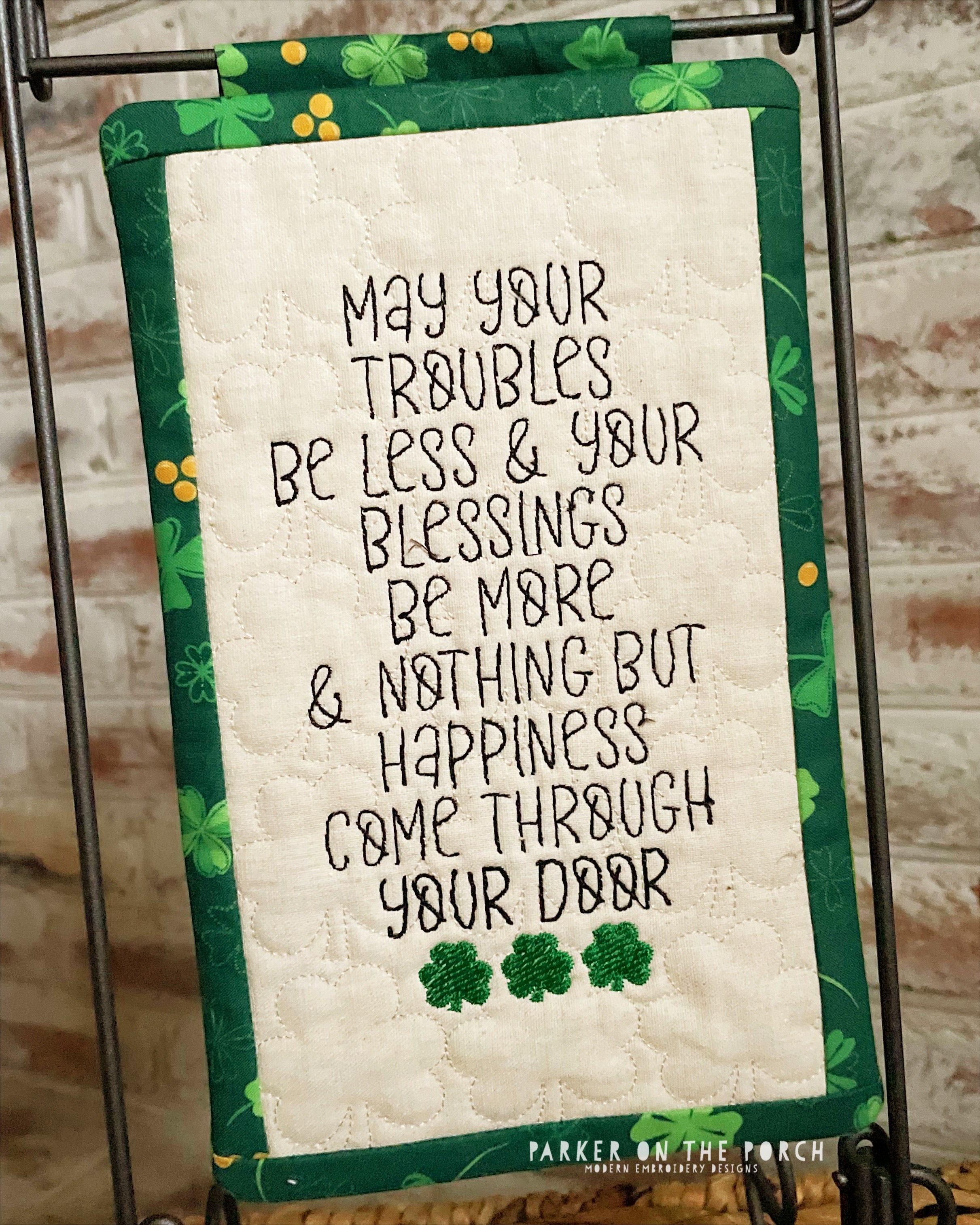 An Irish Blessing Sign May Your Troubles Be Less And Your -  Portugal